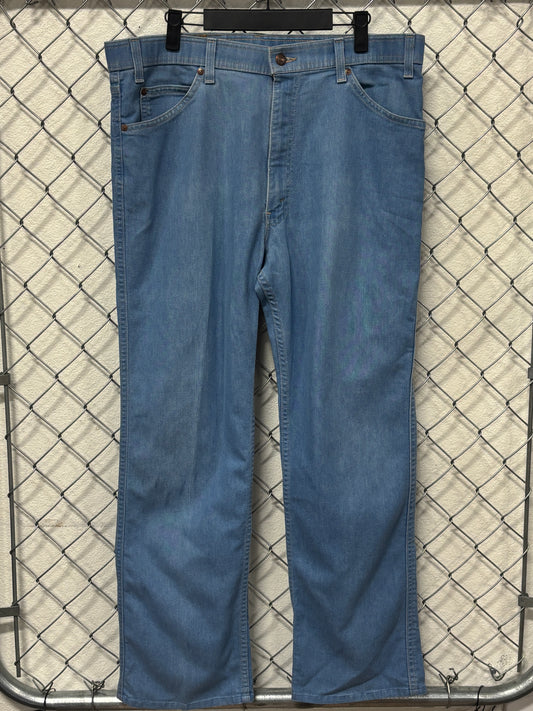 Vintage Levi's Action Jeans Orange Tab Light Wash Size 35x30