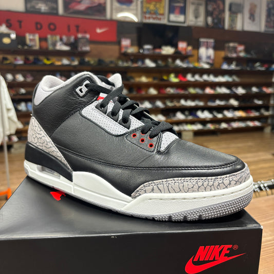 Jordan 3 'Black Cement' Size 10