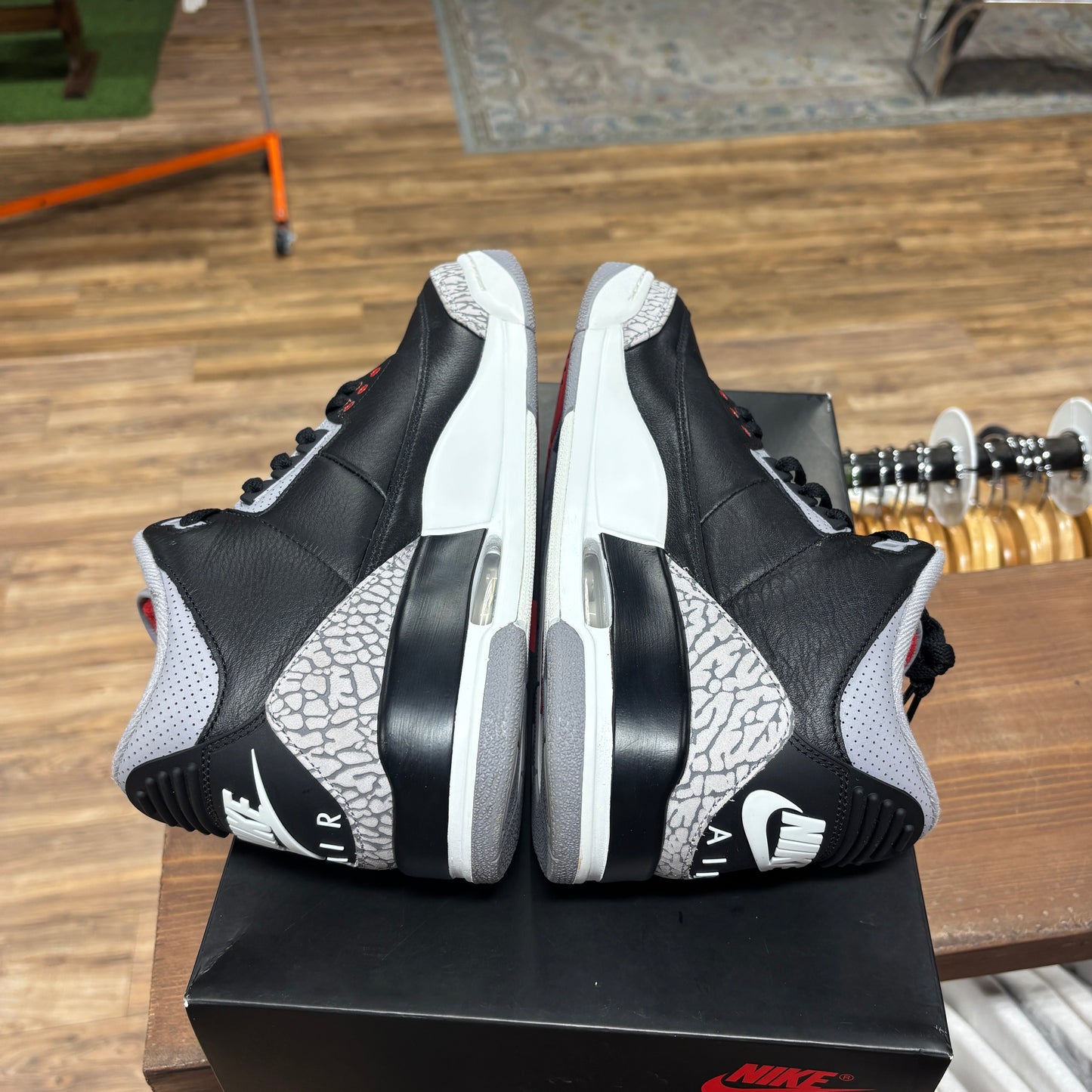 Jordan 3 'Black Cement' Size 10