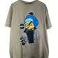 Vintage 90's BNK Super Activewear DJ Cartoon Graphic Tee Size XL