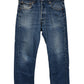 Vintage Levi's Made in USA 501xx Medium Wash Denim Jeans Size 31x25