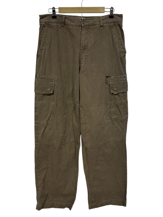 Vintage 00's GAP Brand Brown Cargo Pants Size 34x32