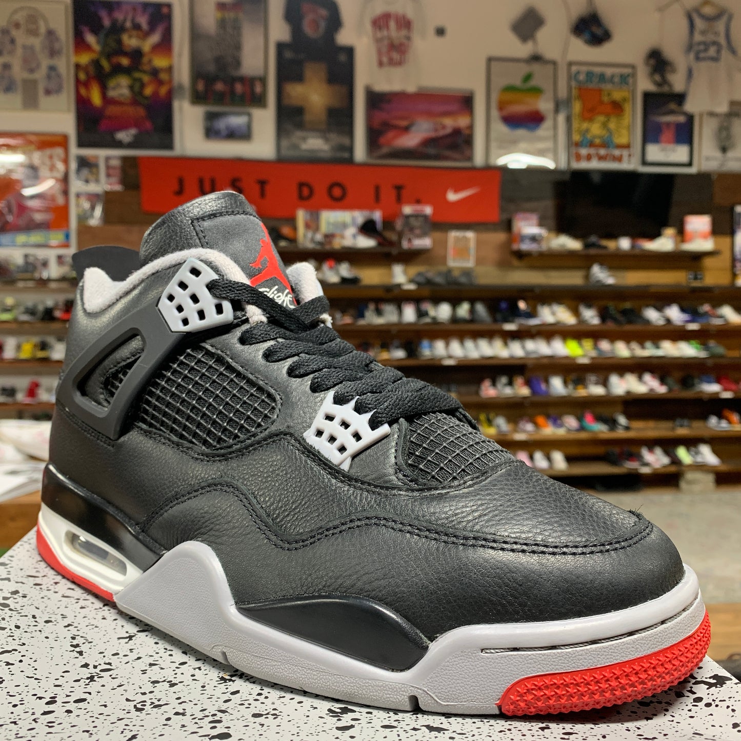 Jordan 4 'Bred Reimagined' Size 10