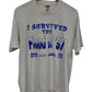 Vintage I Survived The Flood of 97 North Dakota Graphic Tee Size XL