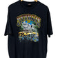 Vintage 1991 Harley Davidson Sturgis Black Hills Rally Biker Tee Size XL