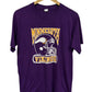 Vintage 90's Minnesota Vikings Helmet Logo NFL Graphic Tee Size Medium