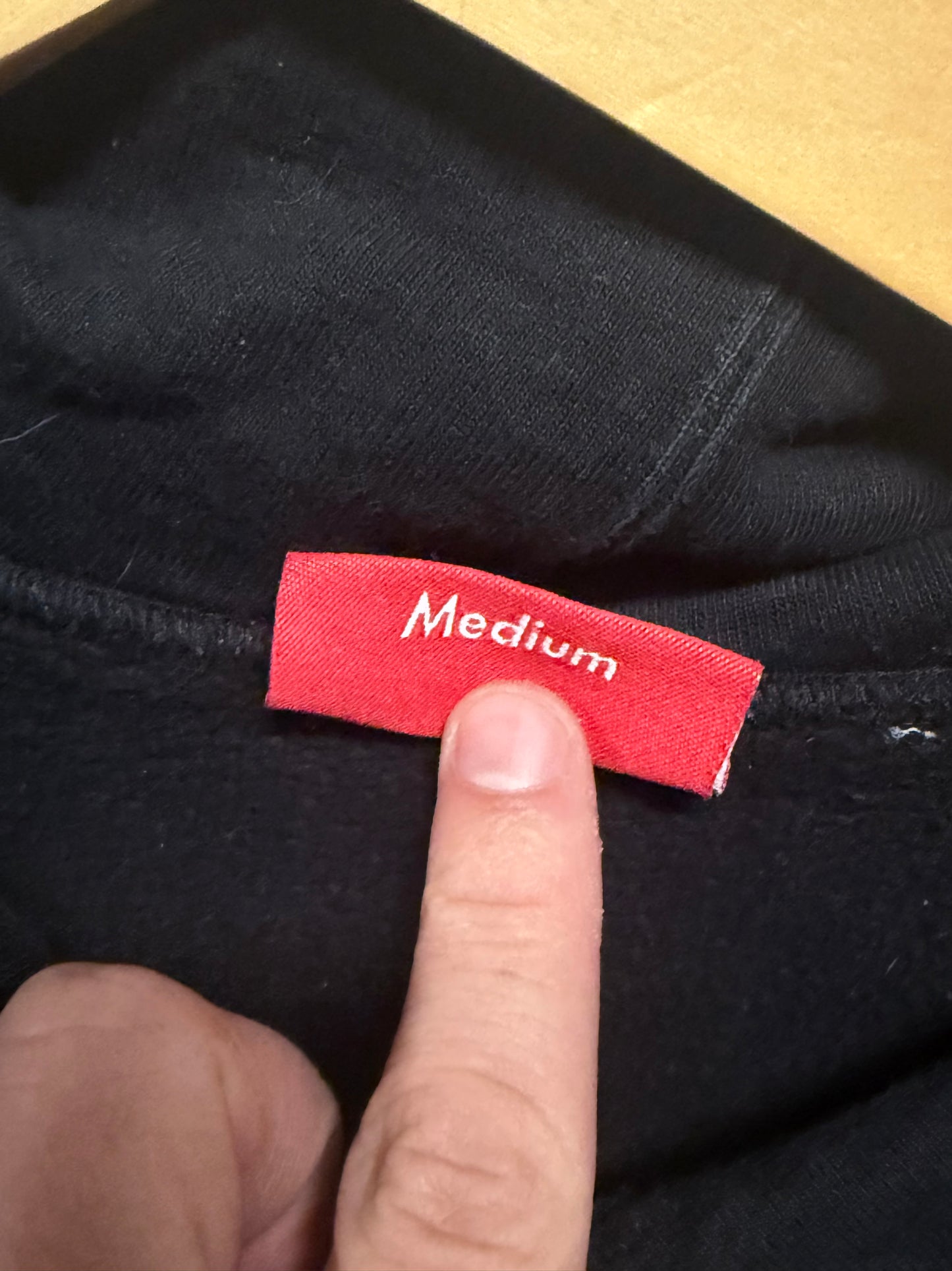 Supreme SS18 Piping Hoodie Size Medium
