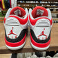 Jordan 3 'Fire Red' Size 11.5