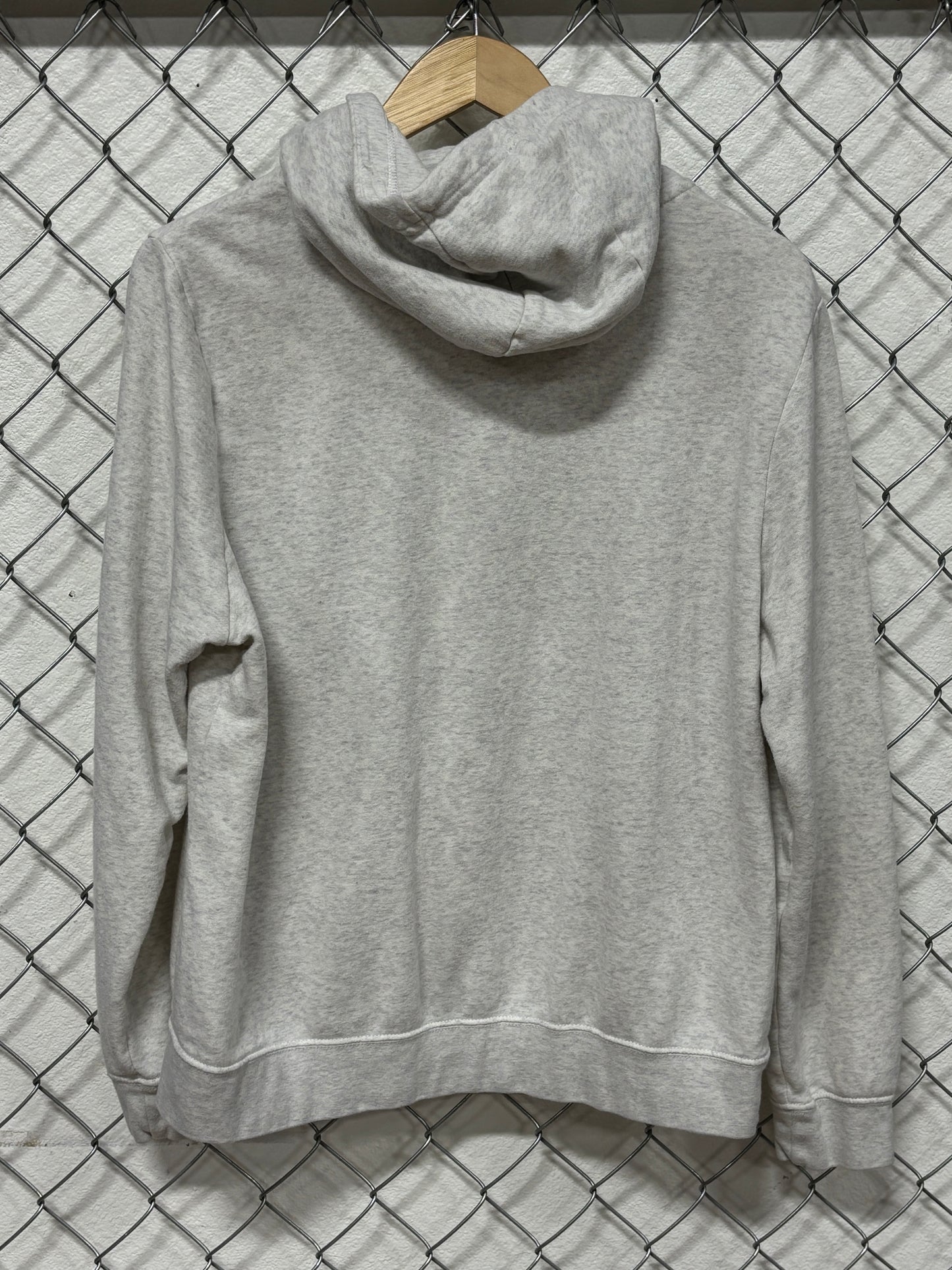 Nike Futura Logo Swoosh Mock Neck Hoodie Size Large