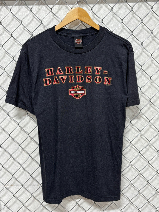 Harley Davidson Spain Biker Graphic Tee Size Large