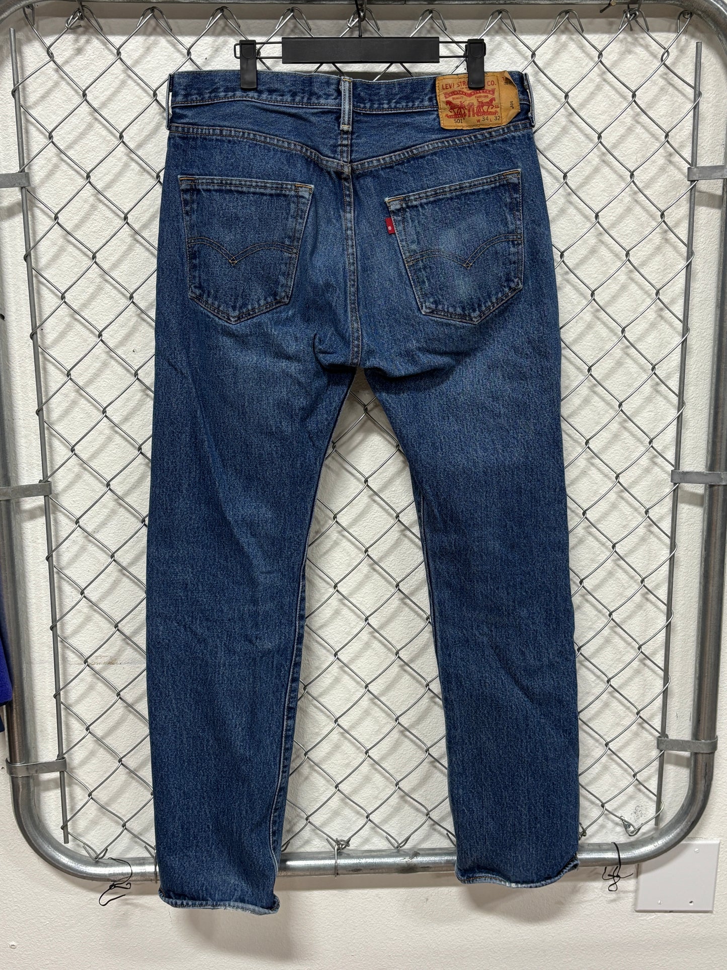 Vintage Levi's 501 Denim Jeans Size 34x31