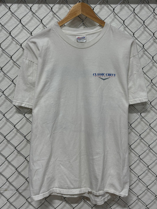 Vintage Classic Chevy International Car Club Hot Rod Tee Size Large