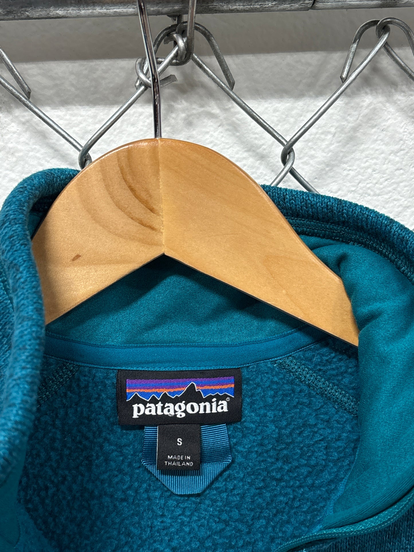 Patagonia Better Sweater Blue Quarter Zip Size Small