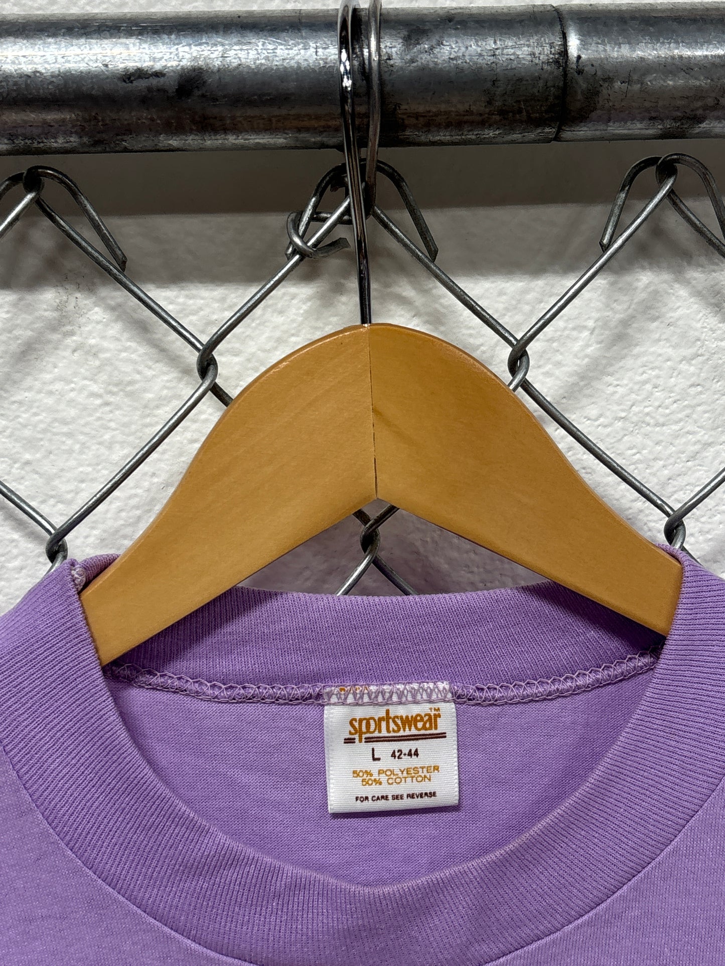 Vintage 90's Calligraphy Graphic Tee Size Large