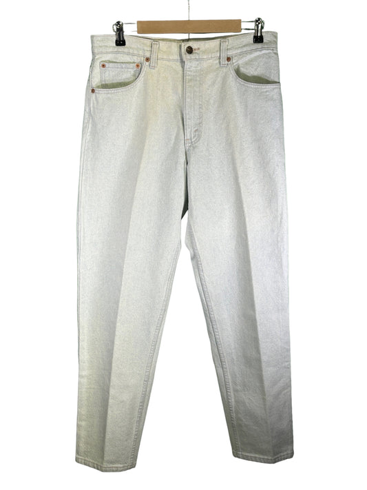 Vintage Levi Made in USA 550 Acid Wash Light Denim Jeans Size 33x30