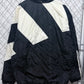 Vintage 90's Adidas Three Stripe Black White Windbreaker Jacket Size XL