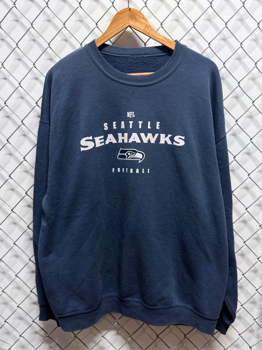 Vintage Y2K Seattle Seahawks NFL Logo Sweater Size XL