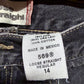 Levi's Loose Straight 569 Black Denim Jeans Size 27x27