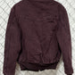 Vintage 1999 Carhartt Santa Fe J144 Burgundy Jacket Size Medium