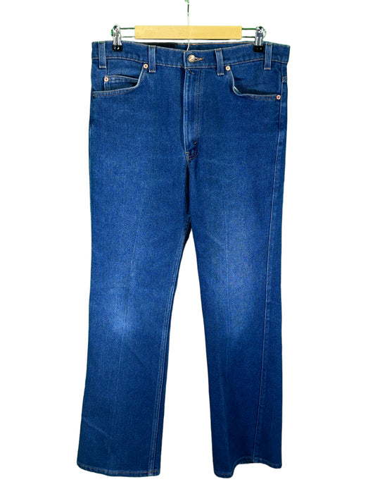 Vintage Levi's Orange Tab 517 Medium Wash Denim Jeans Size 35x30