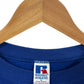 Vintage 90's Russell Athletic Blank Blue Crewneck Sweater Size Large
