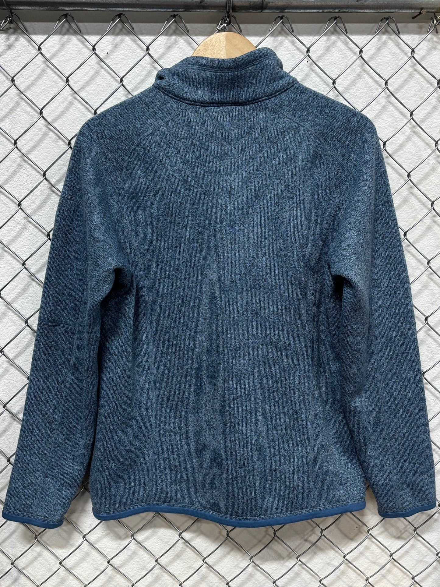 Patagonia Blue Better Sweater Quarter Zip Size Large