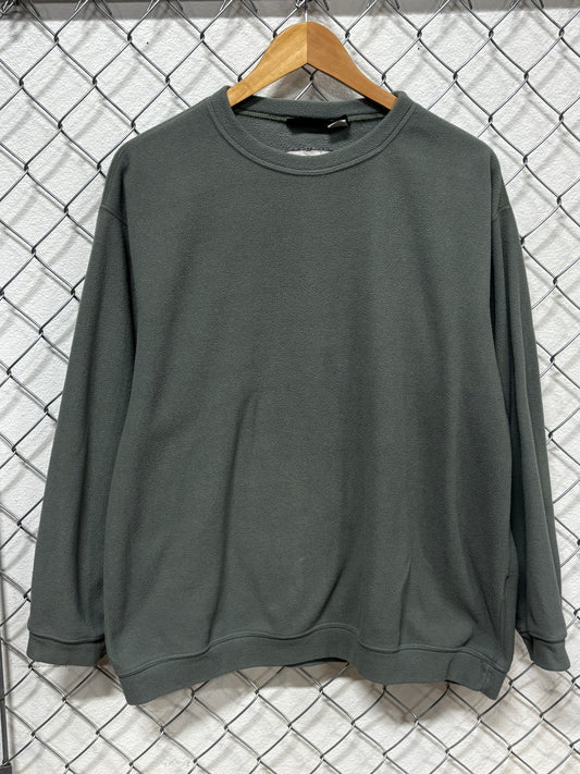Vintage 90's Patagonia Synchilla Made in USA Green Fleece Sweater Size Medium