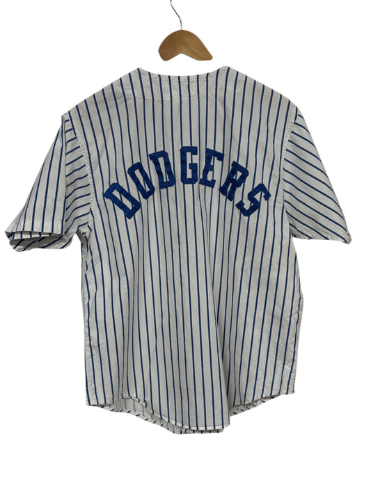 Vintage 90's Chalk Line Los Angeles Dodgers Pinstripe Jersey Size Large