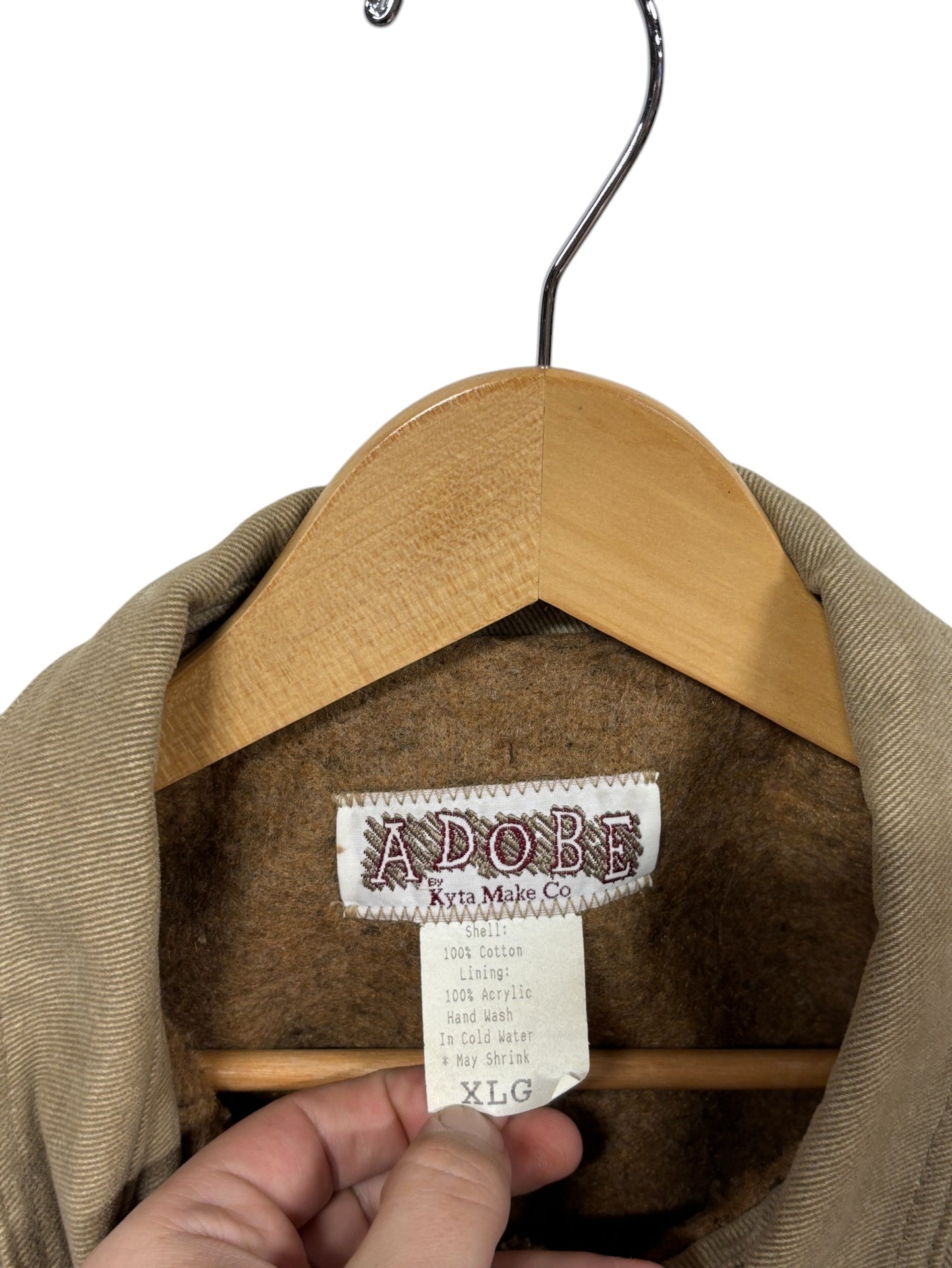 Vintage 90's Adobe Kyta Make Company Western Aztec Jacket Size XL