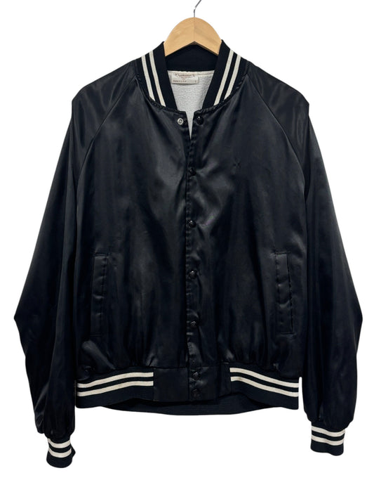 Vintage 90's Black Hills Speedway South Dakota Satin Jacket Size Large