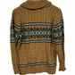 Vintage 70's The Denver Abstract Cardigan Sweater Size Medium