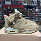 Jordan 6 'Travis Scott British Khaki' Size 9.5