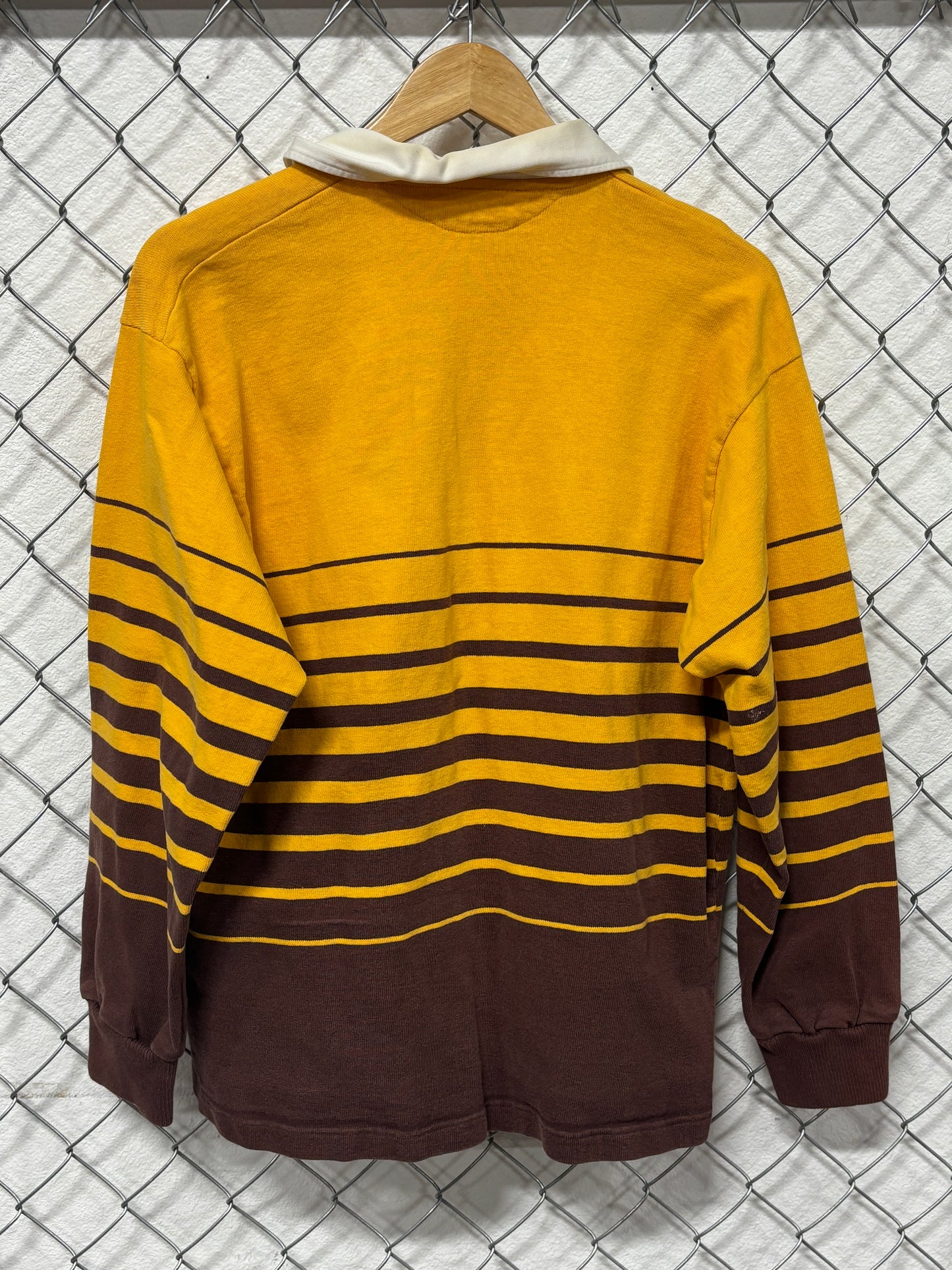 Vintage 90's Wyoming Cowboys Rugby Style Shirt Size Large