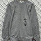 Vintage 90's Tultex Grey Blank Crewneck Sweater NWT Size XL