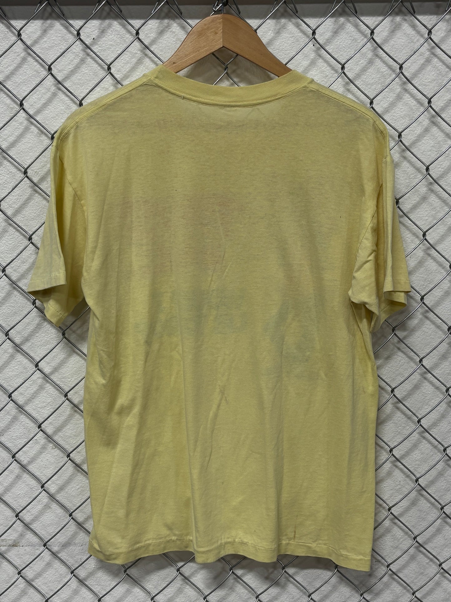 Vintage 80's Trust Me Would I Lie To You Cartoon Graphic Tee Size Large