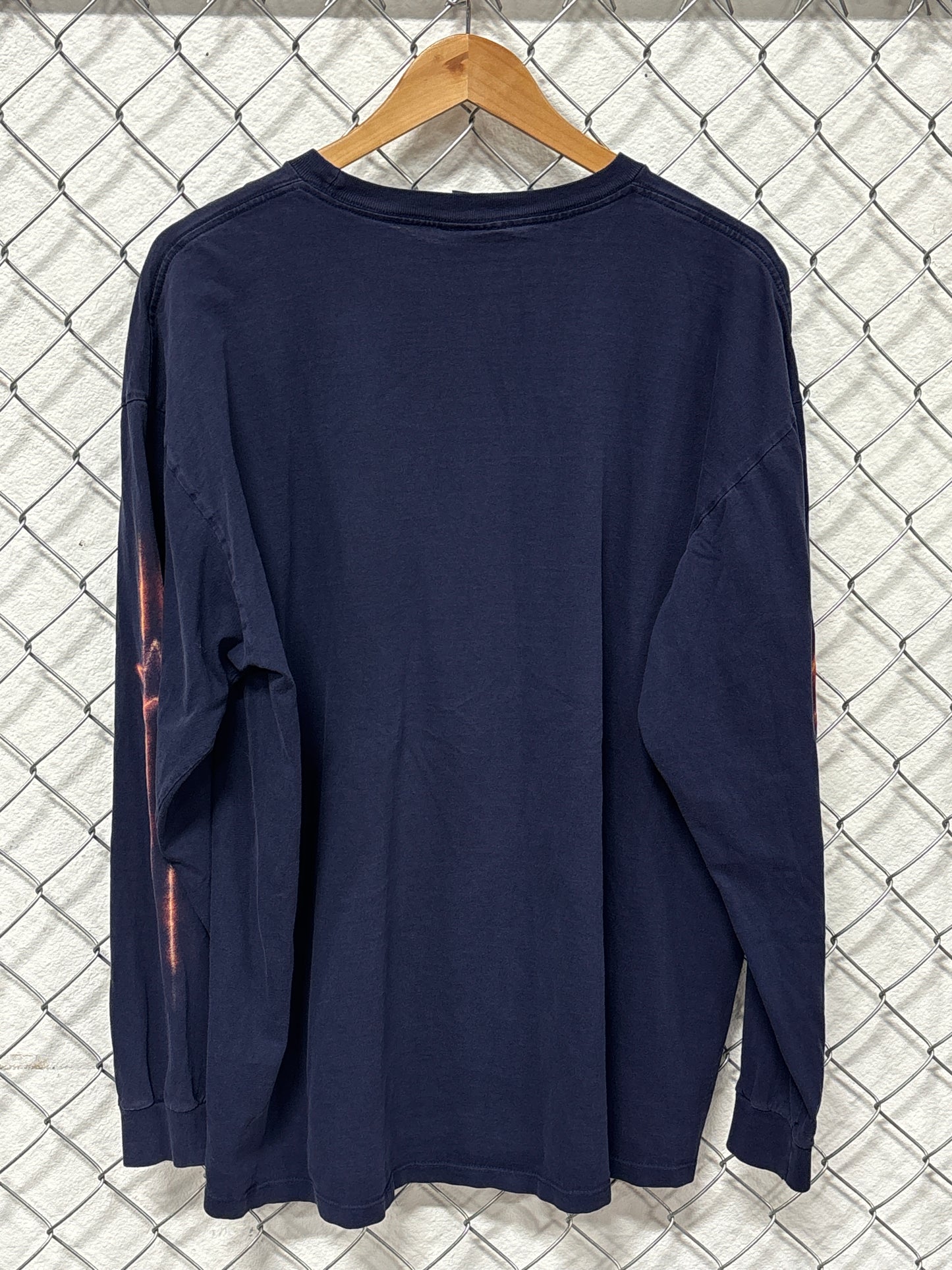 Vintage Aerosmith Band Logo Long Sleeve Graphic Shirt Giant Tag Size XXL