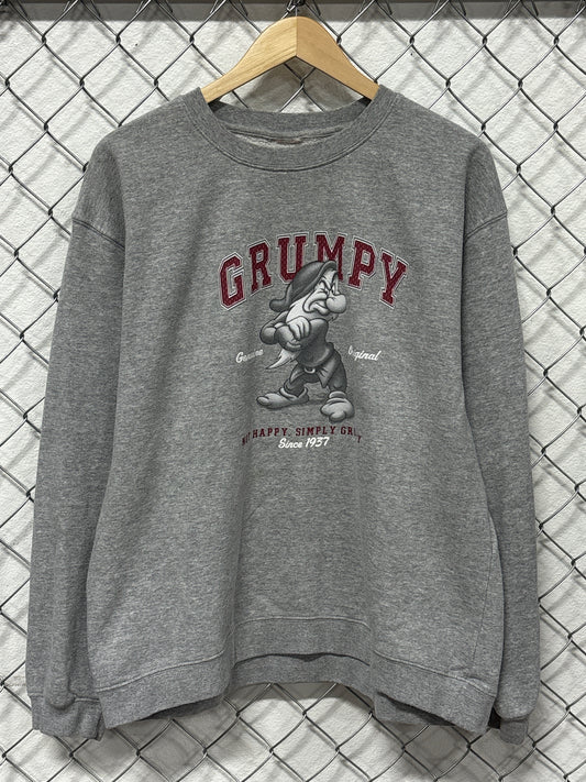 Vintage 90's Disney Grumpy Cartoon Sweater Size XL