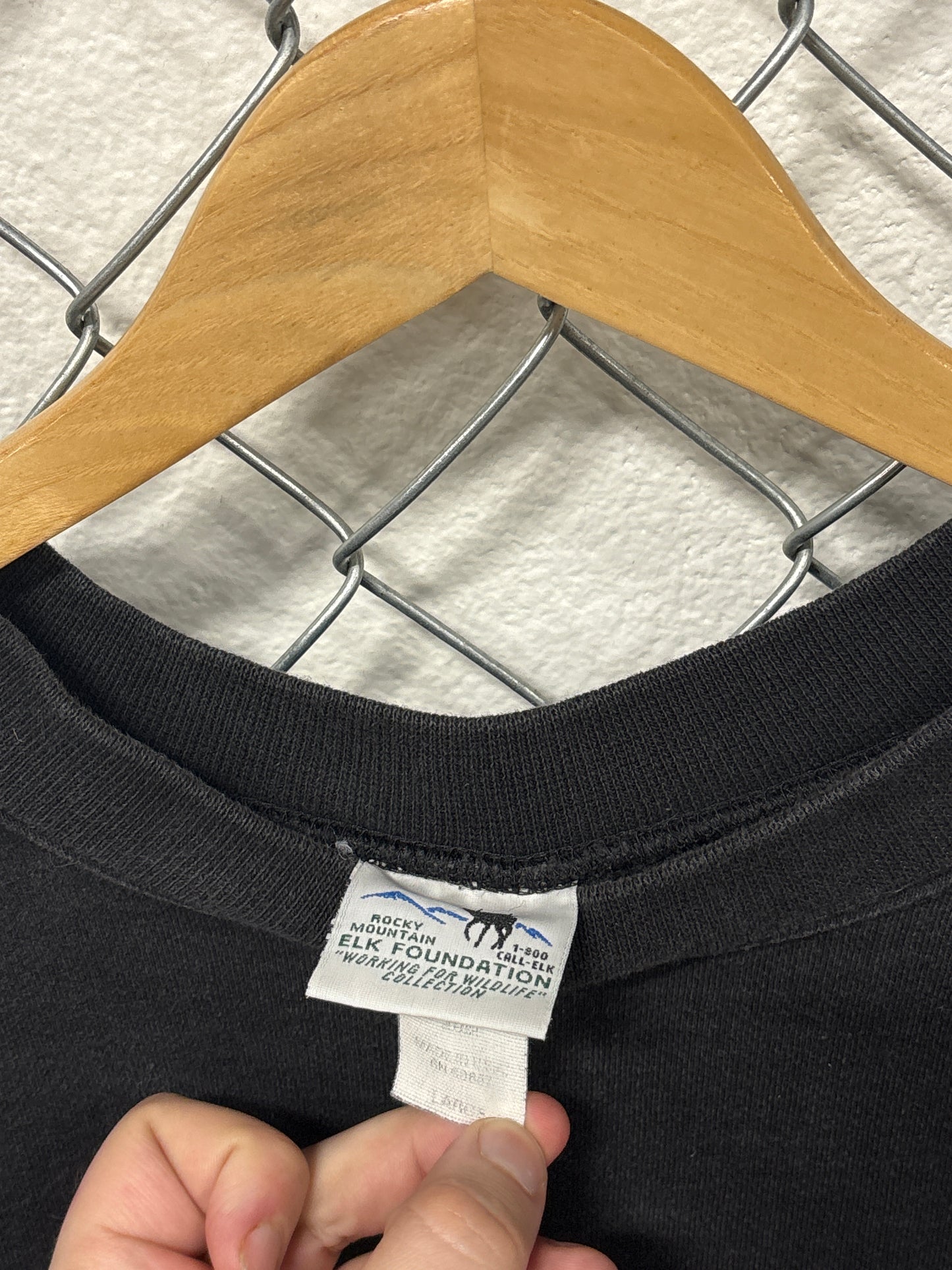 Vintage 1999 Rocky Mountain Elk Foundation Sweater Size Large