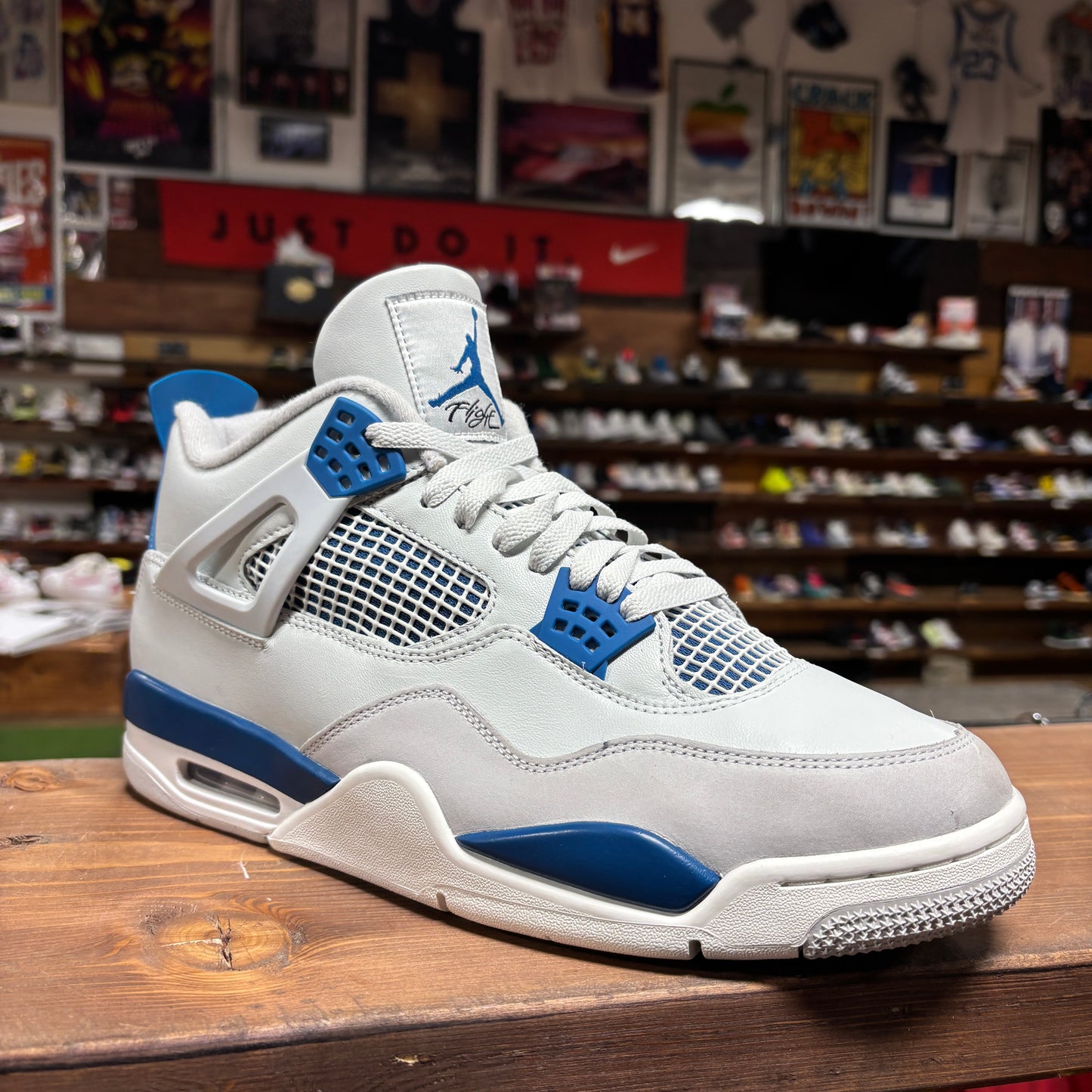 Jordan 4 'Military Blue' Size 13