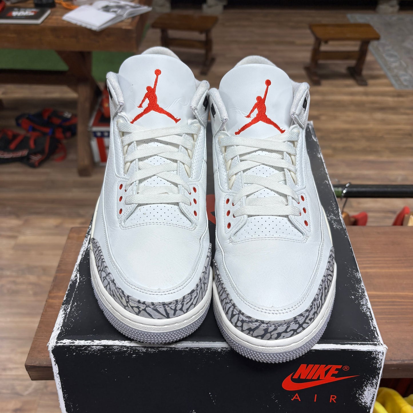 Jordan 3 'Reimagined White Cement' Size 13