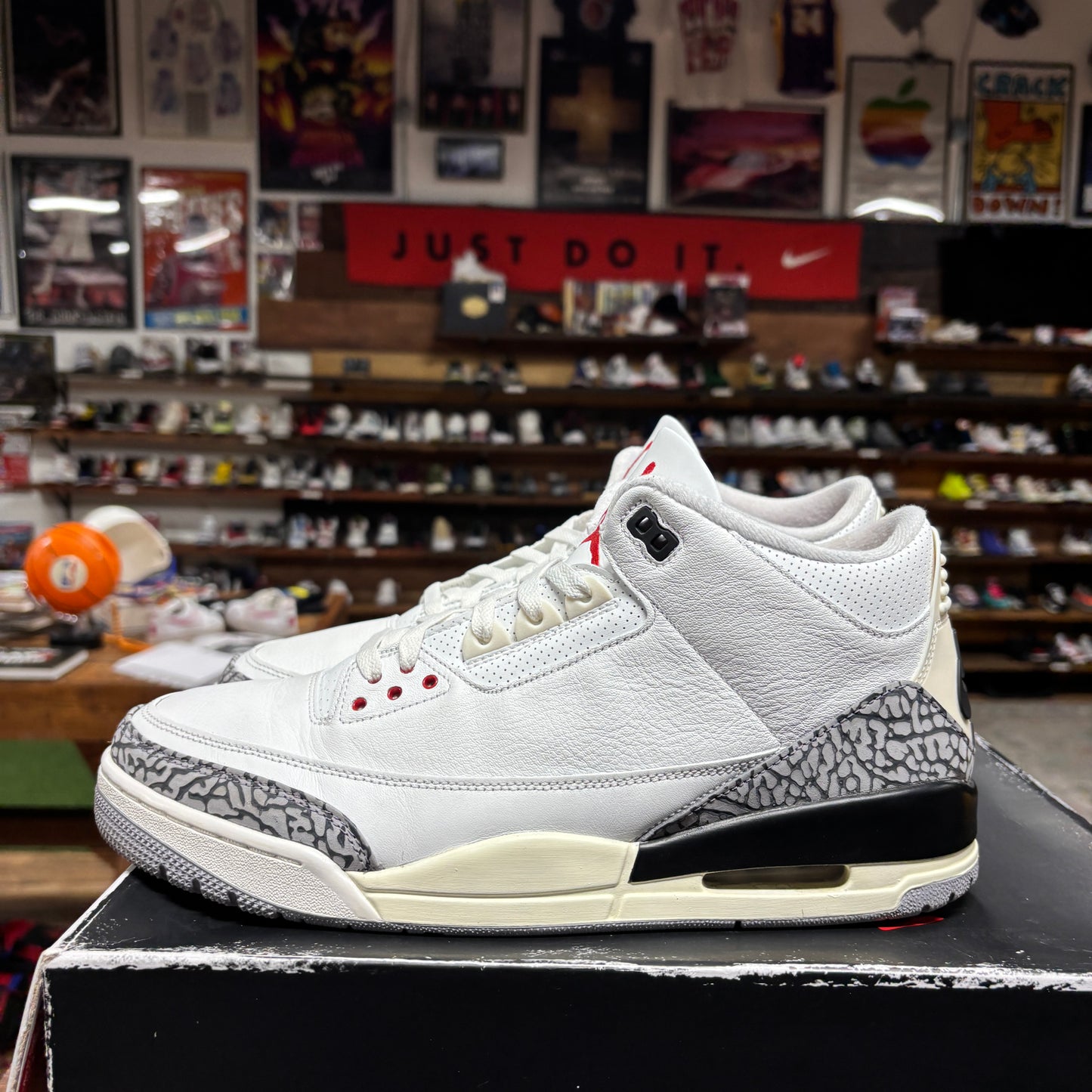 Jordan 3 'Reimagined White Cement' Size 13