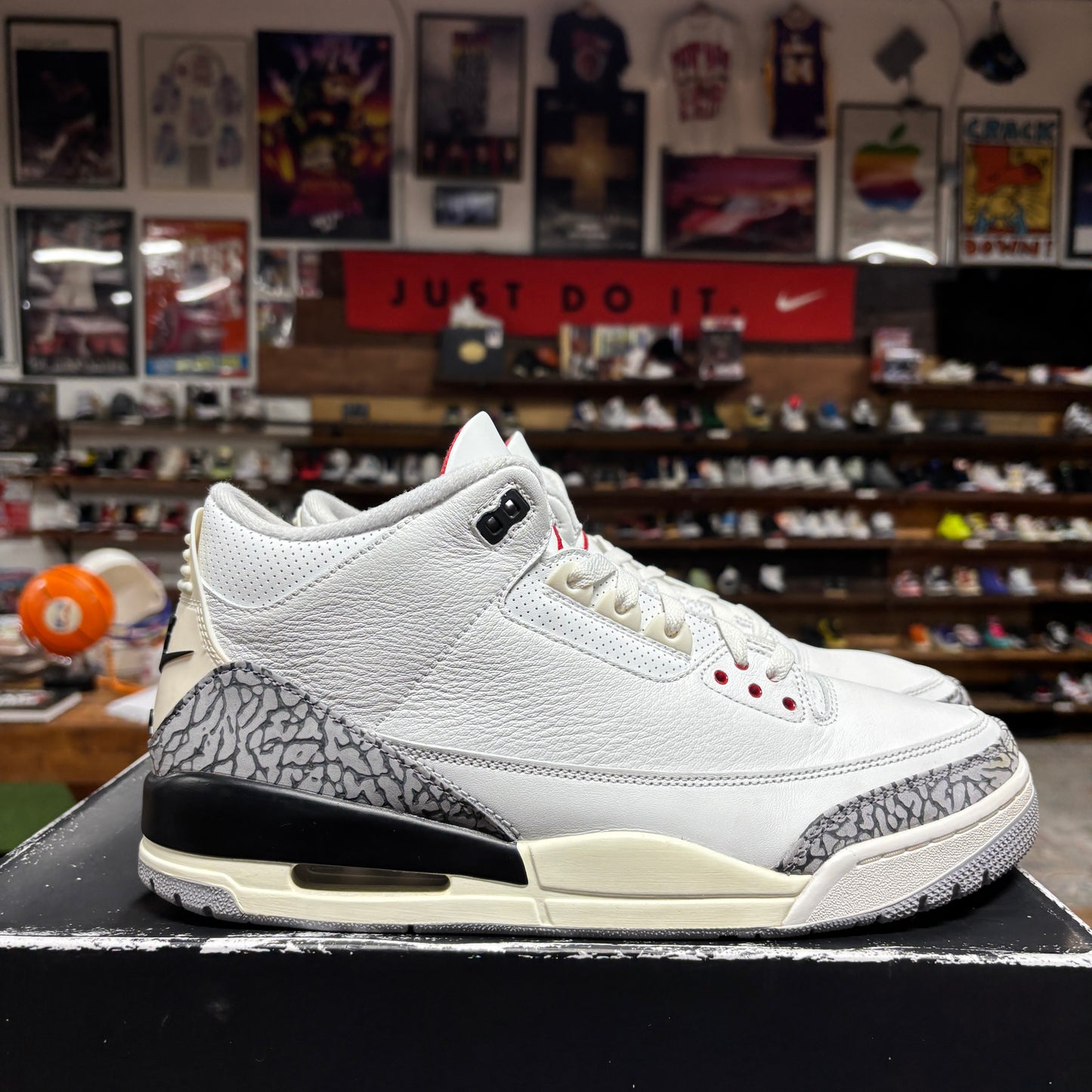 Jordan 3 'Reimagined White Cement' Size 13