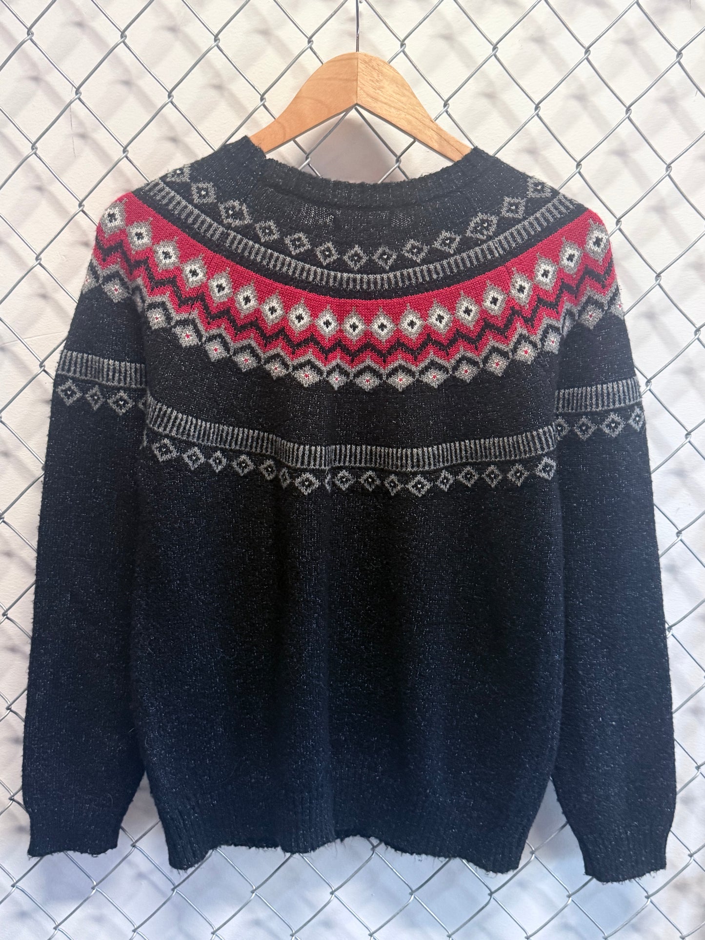 Vintage Acrylic Wool Sweater Size S/M