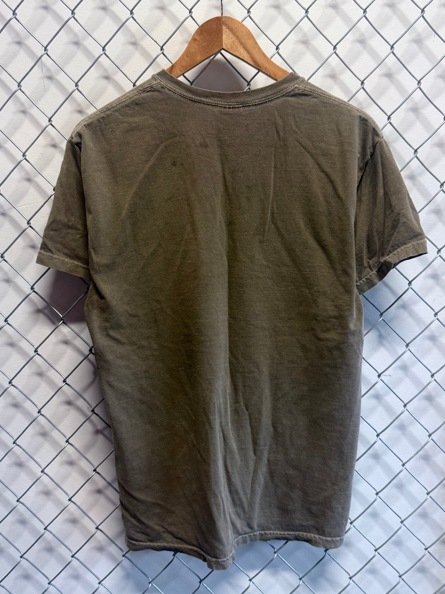 Vintage Y2K Homeland Security Native American Graphic Tee Size Medium