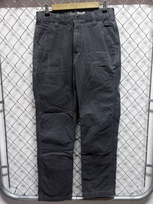 Carhartt Grey Relaxed Fit Carpenter Pants Size 30x29