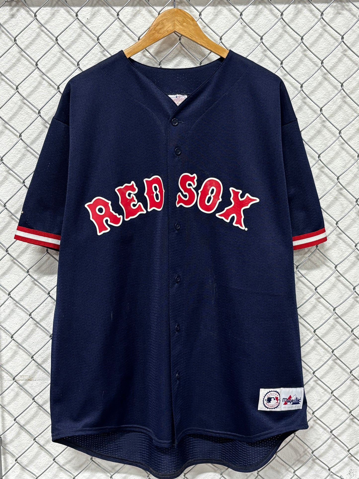 Majestic Boston Red Sox Garciaparra #5 Baseball Jersey Size XXL