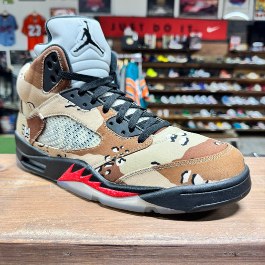 Jordan 5 'Supreme Desert Camo' Size 12