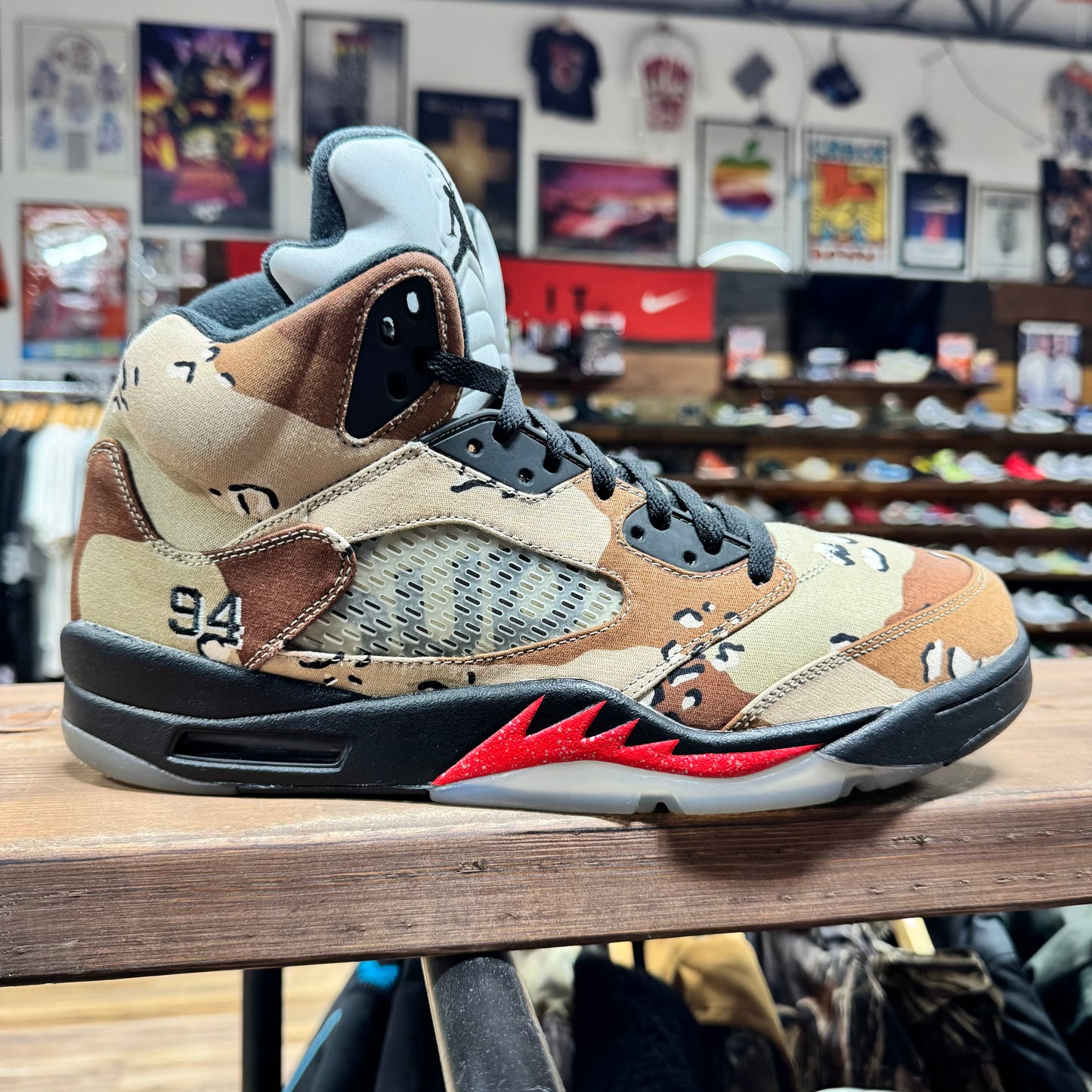 Jordan 5 'Supreme Desert Camo' Size 12