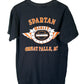 Vintage 90's Harley Davidson Spartan Great Falls Montana Biker Tee Size Large