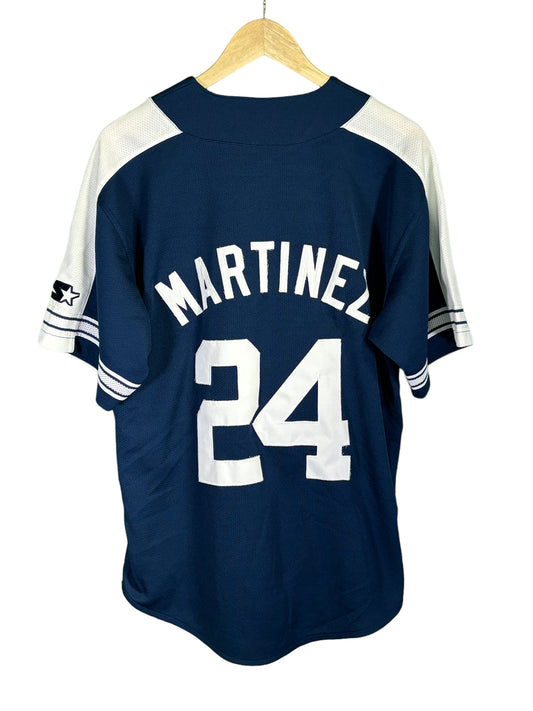 Vintage 90's Starter New York Yankees Tino Martinez Baseball Jersey Size Medium